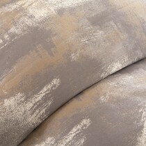 roe gray king bedding set   
