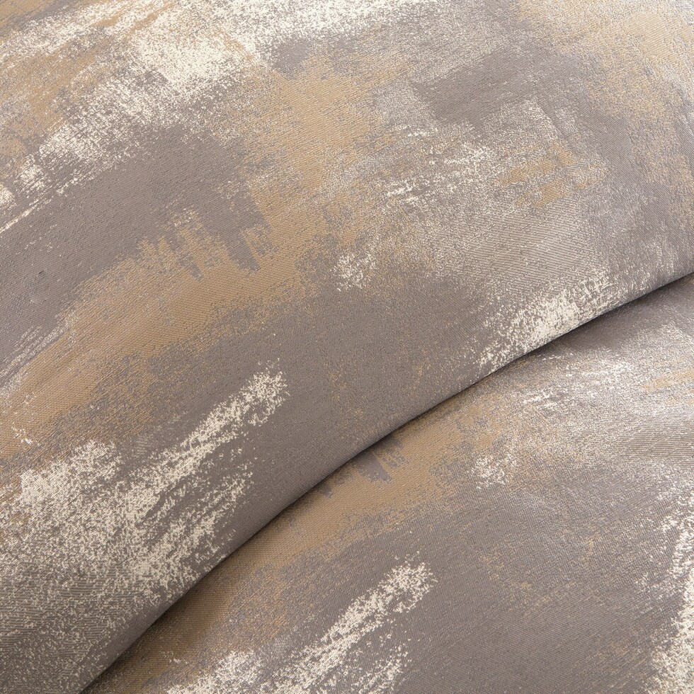 roe gray king bedding set   