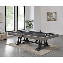 rollands gray gaming table   