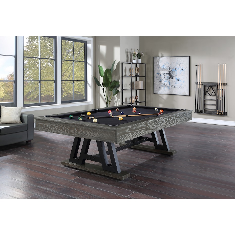 rollands gray gaming table   
