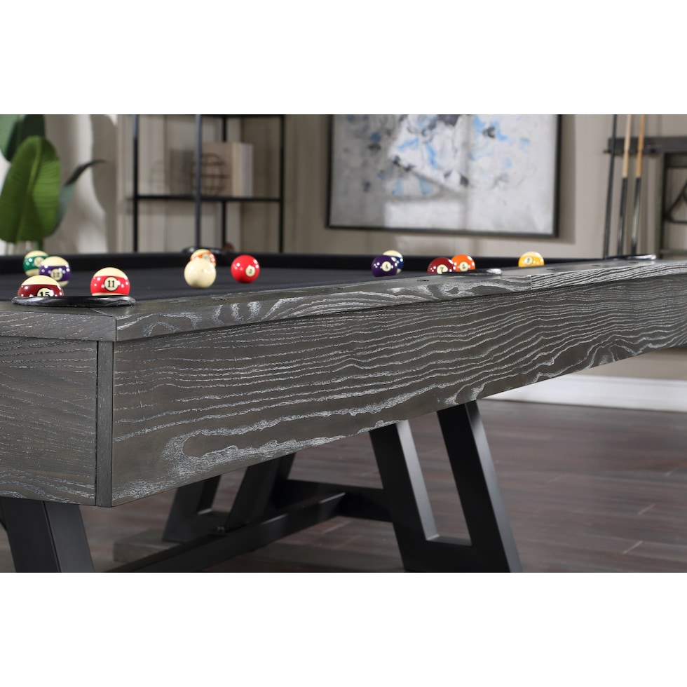 rollands gray gaming table   