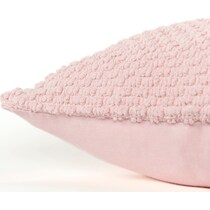 romina pink accent pillow   