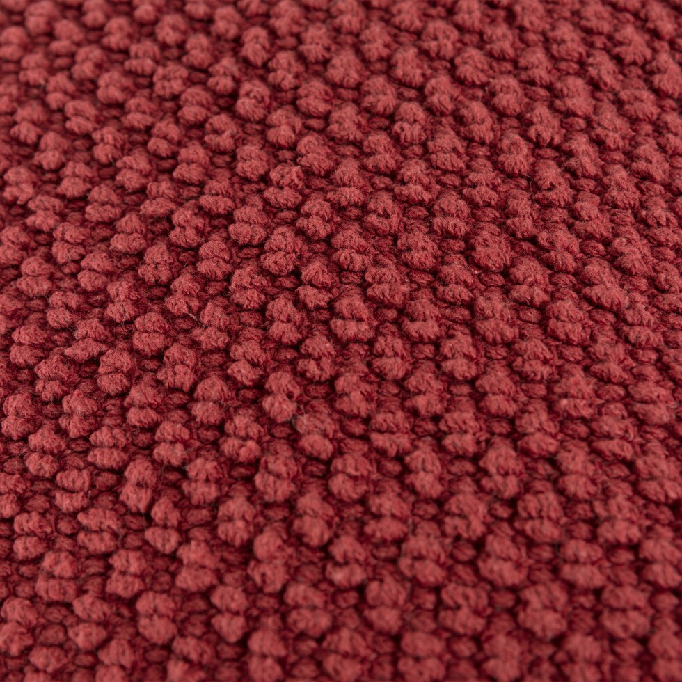 romina red accent pillow   