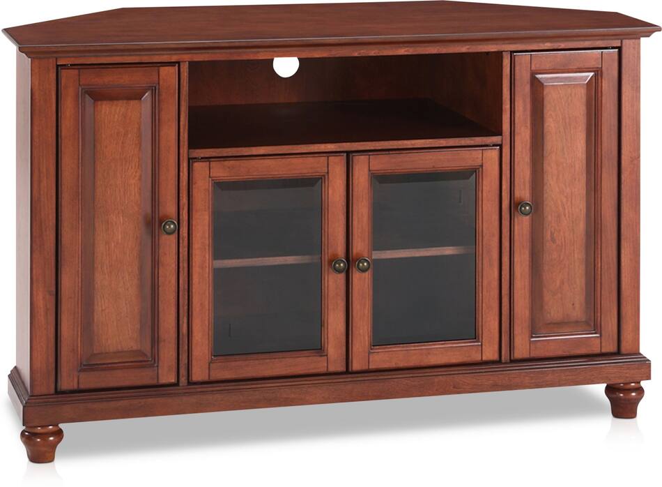 Ronald 48” Corner TV Stand Value City Furniture