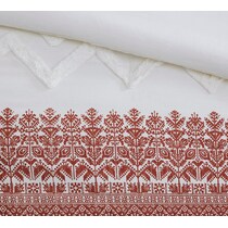 rosalee light brown king california king bedding set   