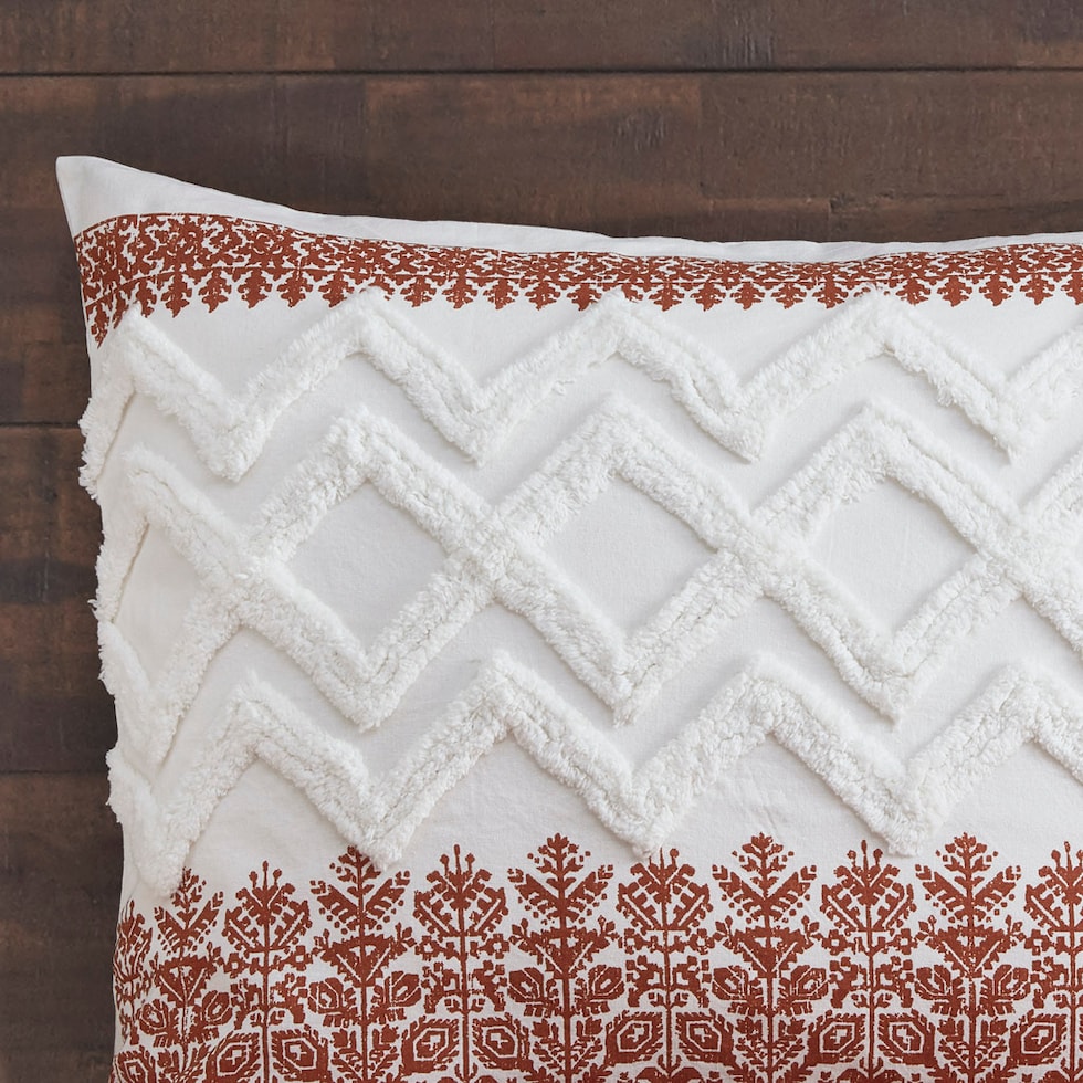 rosalee light brown king california king bedding set   