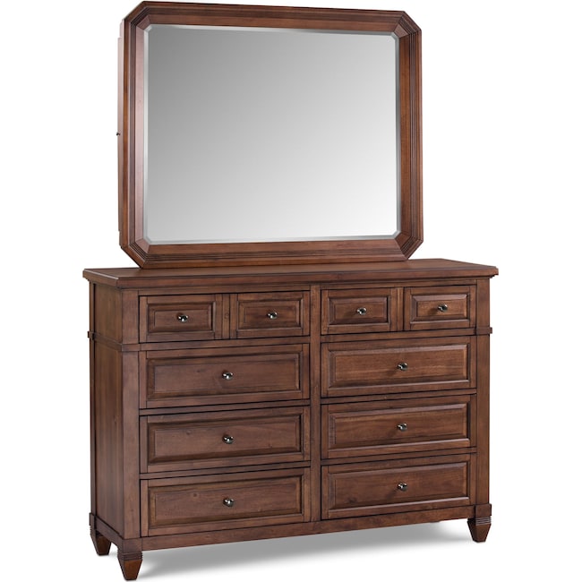 Bedroom Furniture - Rosalie Dresser and Mirror