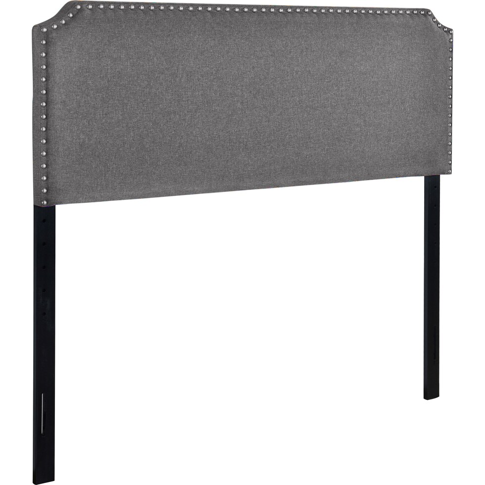 rosalind gray king headboard   