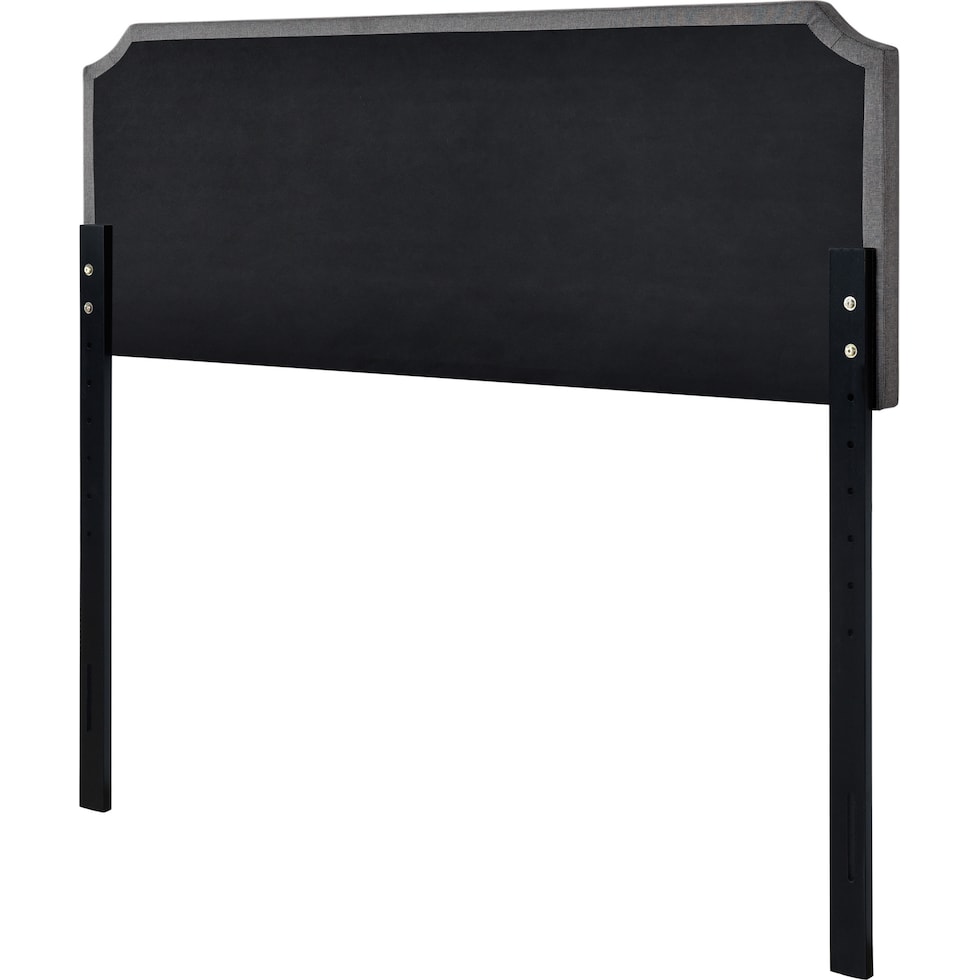 rosalind gray king headboard   