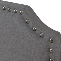 rosalind gray king headboard   