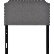rosalind gray twin headboard   