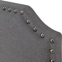 rosalind gray twin headboard   