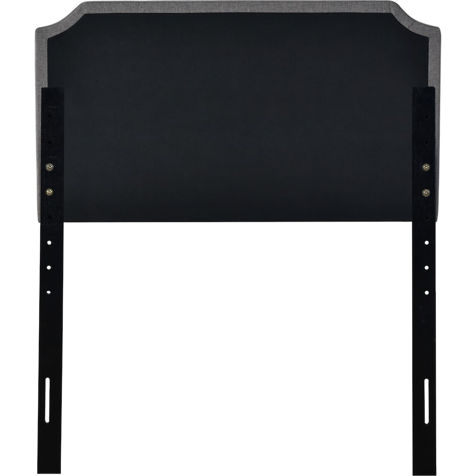 rosalind gray twin headboard   