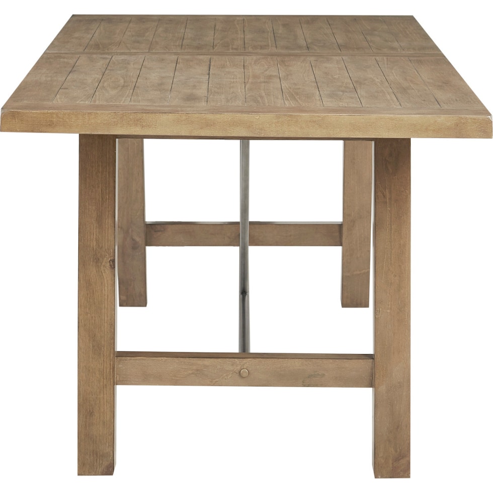 rosario gray dining table   