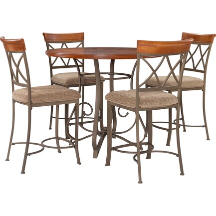 Rosedale 5-Piece Counter-Height Dining Set