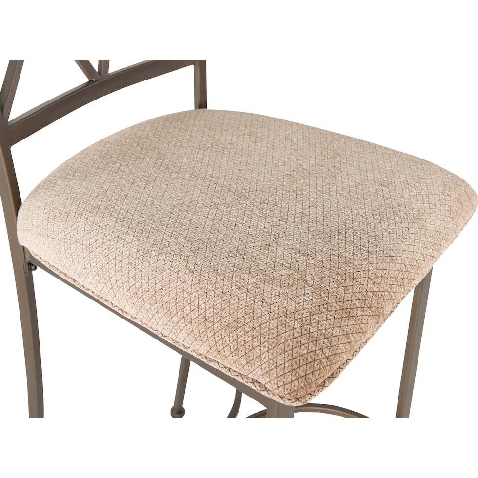 rosedale dark brown bar stool   