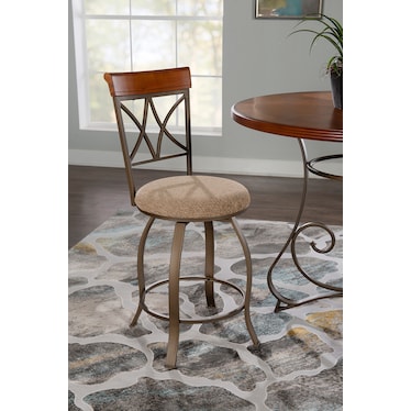 Rosedale Swivel Counter-Height Stool