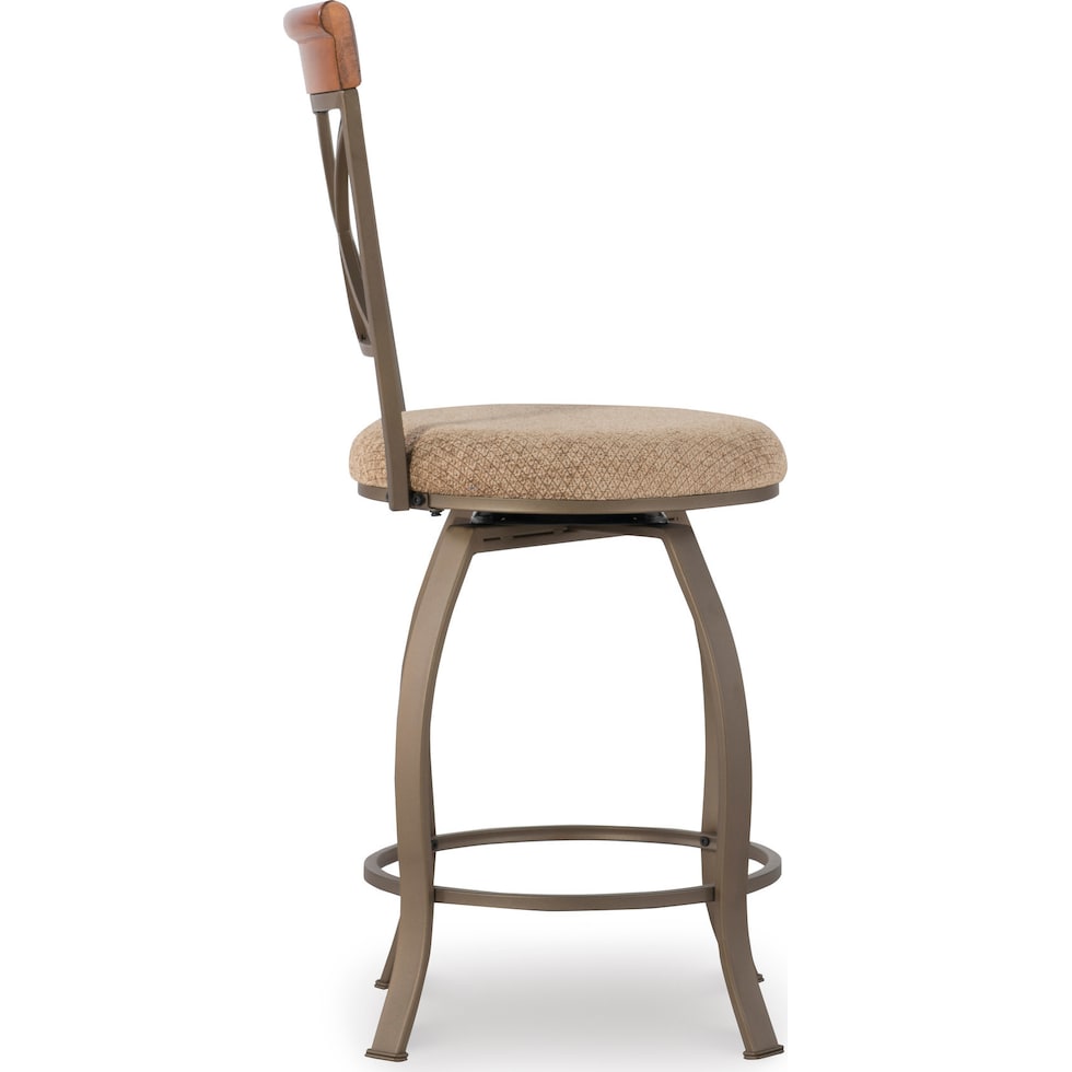 rosedale dark brown bar stool   