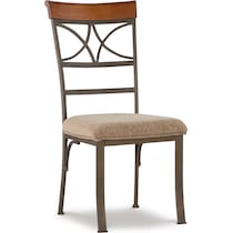 rosedale dark brown chair   