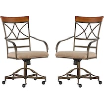 rosedale dark brown chair   