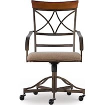 rosedale dark brown chair   