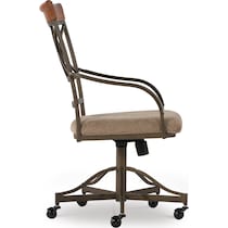rosedale dark brown chair   