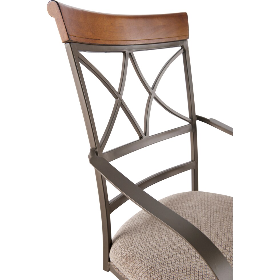 rosedale dark brown chair   