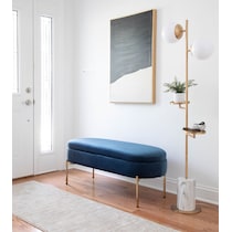 rosen blue bench   