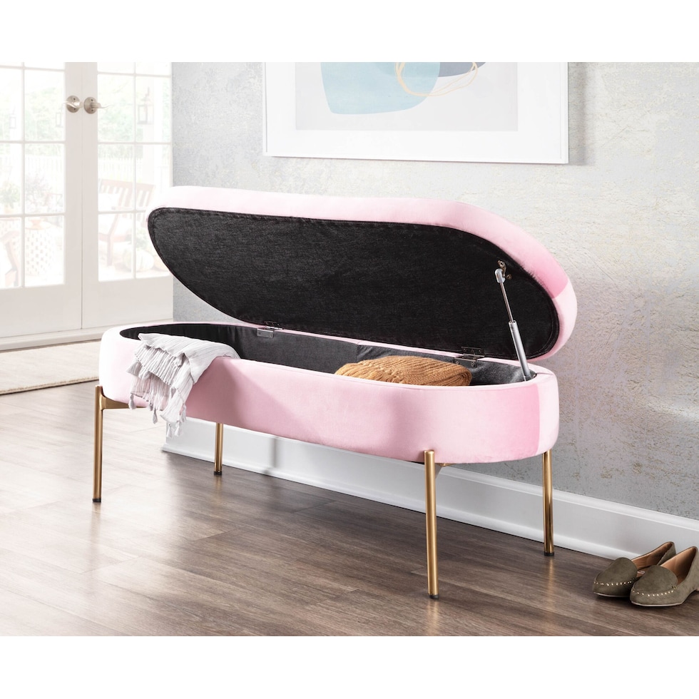 rosen pink bench   