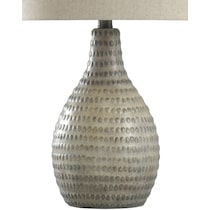 roshan light brown table lamp   