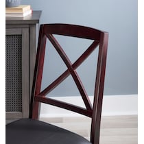 rosie dark brown chair   