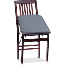 rosie dark brown dining chair   