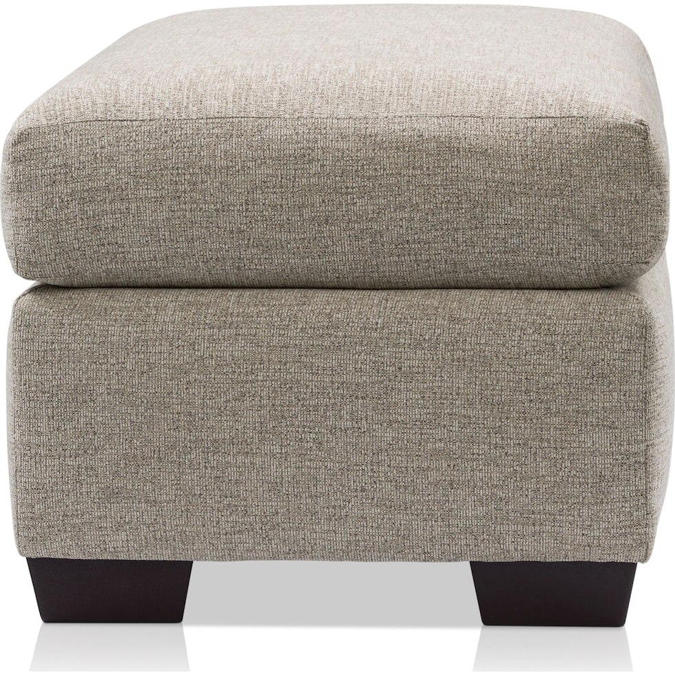 roslyn neutral ottoman   