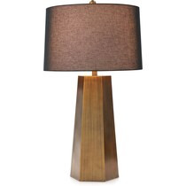 ross gold table lamp   
