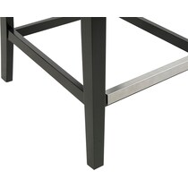 rossler gray counter height stool   