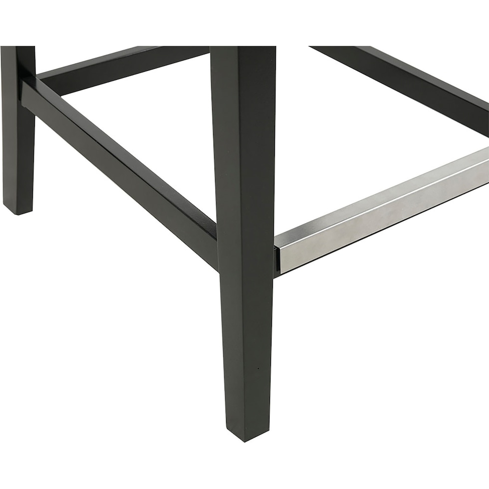 rossler gray counter height stool   