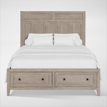 rowan bedroom neutral queen bed   