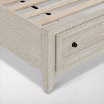 rowan bedroom white  pc king bedroom   