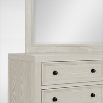 rowan bedroom white  pc queen bedroom   