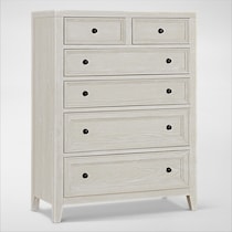rowan bedroom white chest   