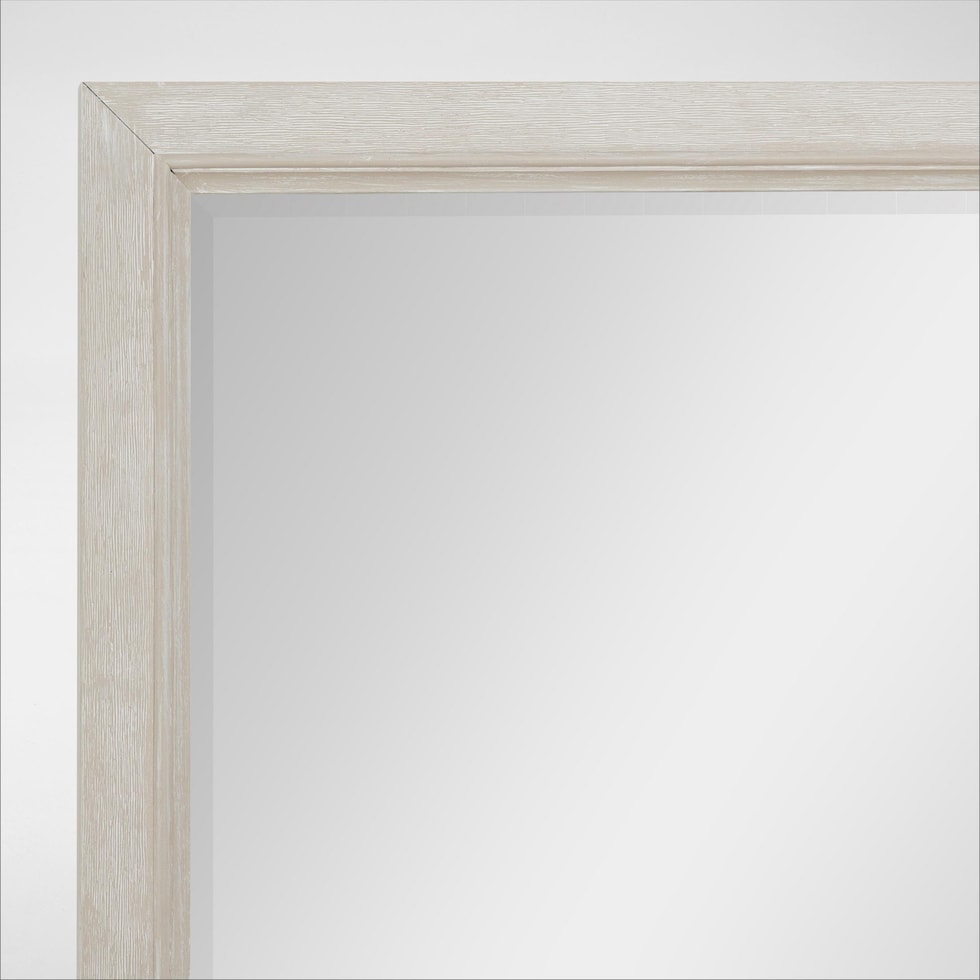 rowan bedroom white dresser and mirror   