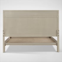 rowan bedroom white king bed   