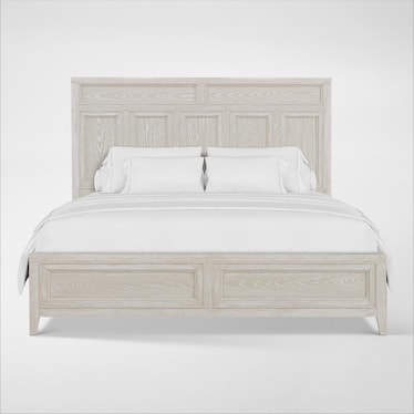 Rowan Queen Panel Bed - White