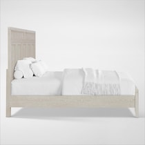 rowan bedroom white queen bed   