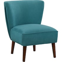 rowan blue accent chair   