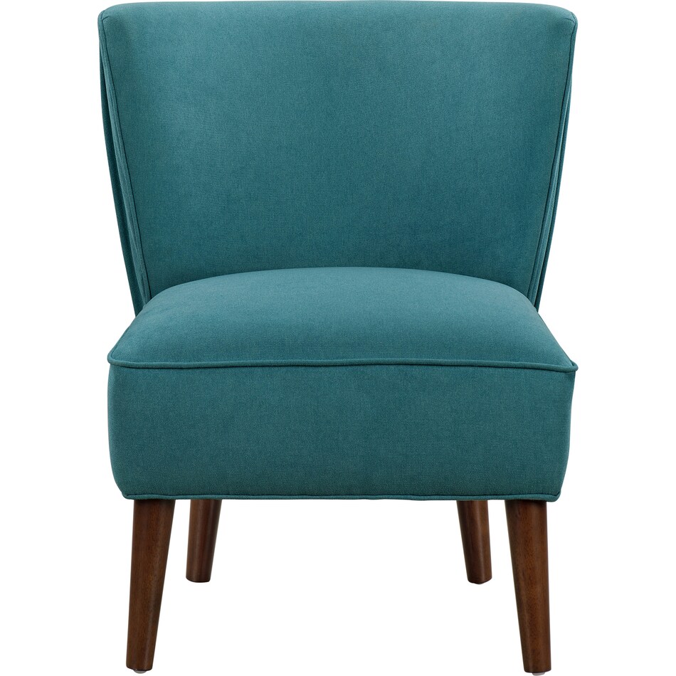 rowan blue accent chair   