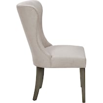 rowena gray dining chair   