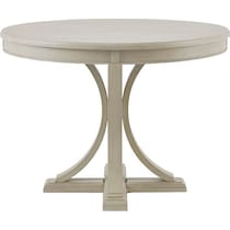 rowena white dining table   