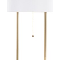 roxette white floor lamp   