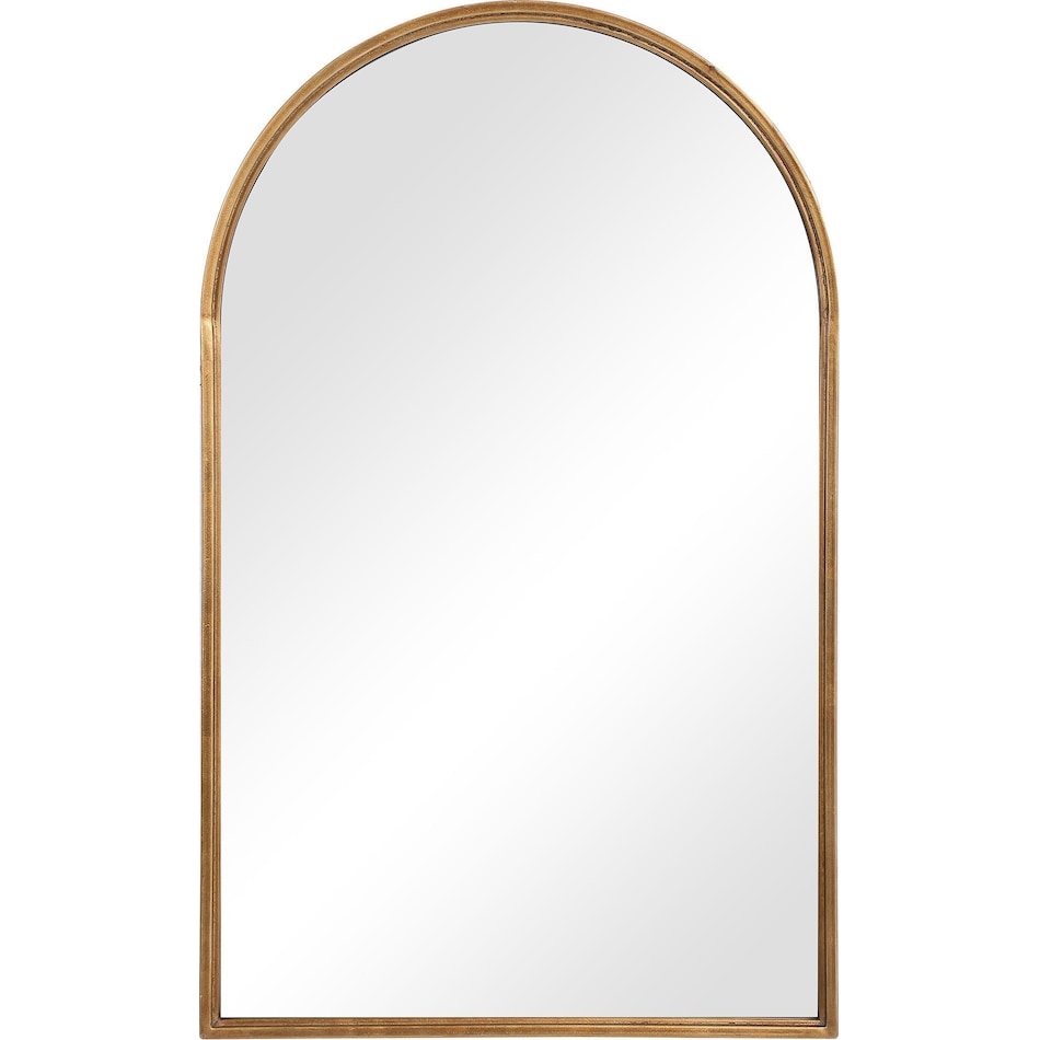 rudolph gold mirror   